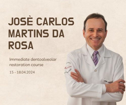 Kurs natychmiastowej odbudowy kości z dr. José Carlos Martins da Rosa